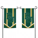 Baylor Bears Garden Flag Customized Chevron Stripes Green Best Selling