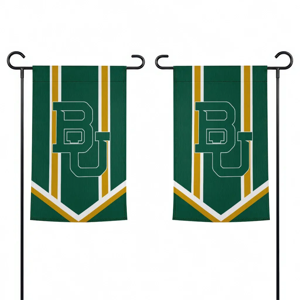 Baylor Bears Garden Flag Customized Chevron Stripes Green Fashion Forward Baylor Bears Garden Flag Customized Chevron Stripes Green Fashion Forward