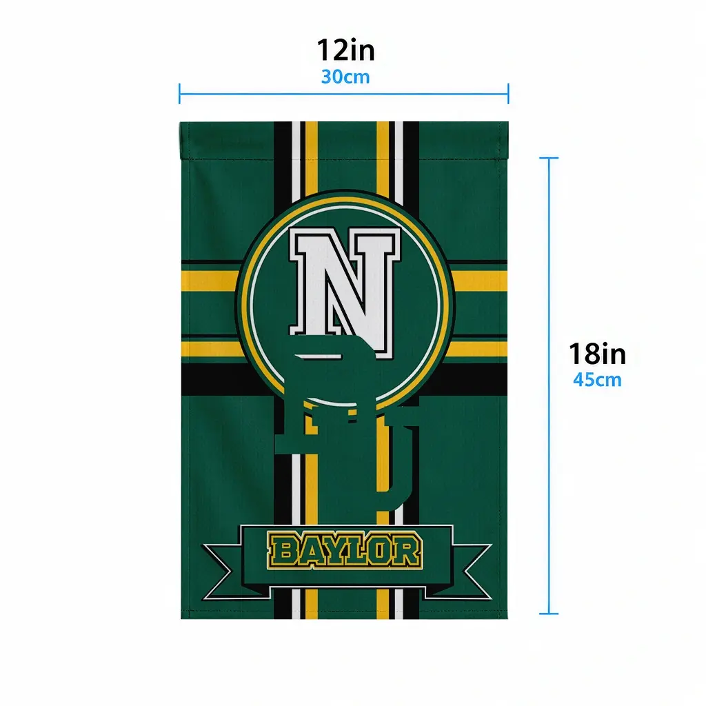 Baylor Bears Garden Flag Customized Circle Medallion Green High Quality Baylor Bears Garden Flag Customized Circle Medallion Green High Quality