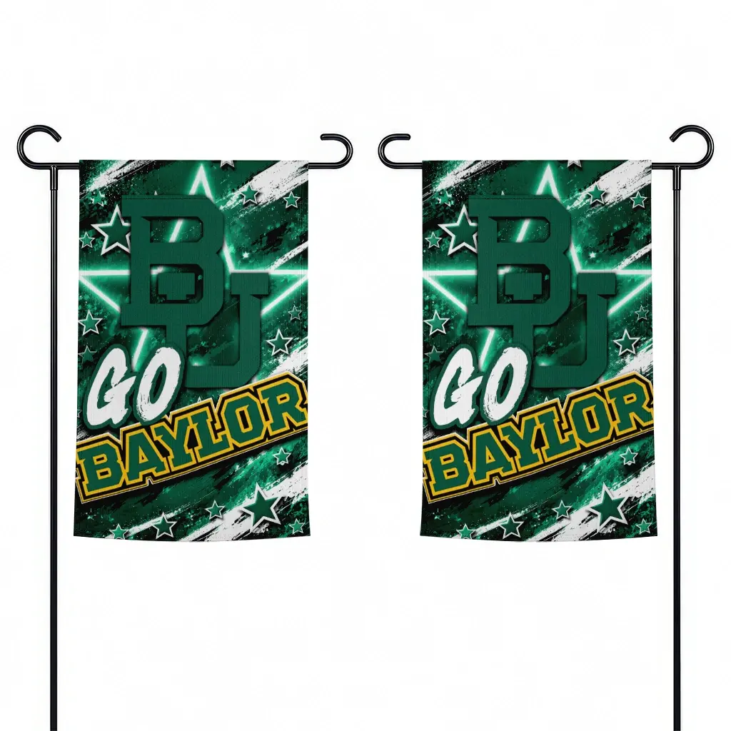 Baylor Bears Garden Flag Personalized Glowing Star Green Fashion Forward Baylor Bears Garden Flag Personalized Glowing Star Green Fashion Forward