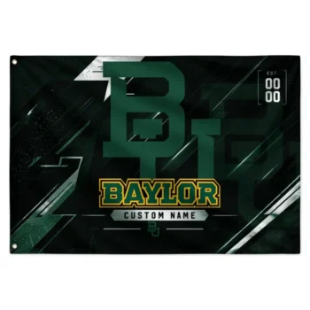Baylor Bears House Flag Custom Speed Slashes Green Best Selling