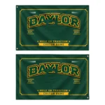Baylor Bears House Flag Customized Ornate Border Green Best Selling