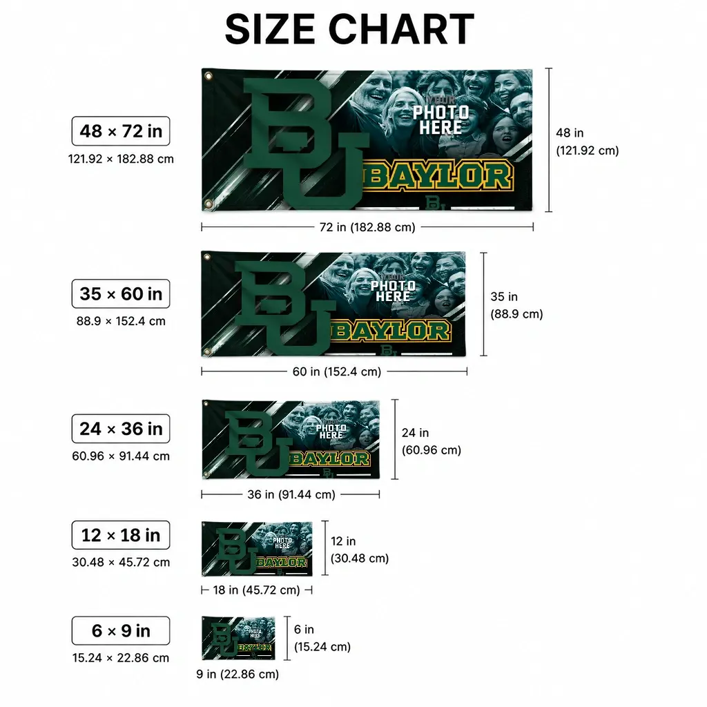 Baylor Bears House Flag Personalized Diagonal Stripes Green High Quality Baylor Bears House Flag Personalized Diagonal Stripes Green High Quality