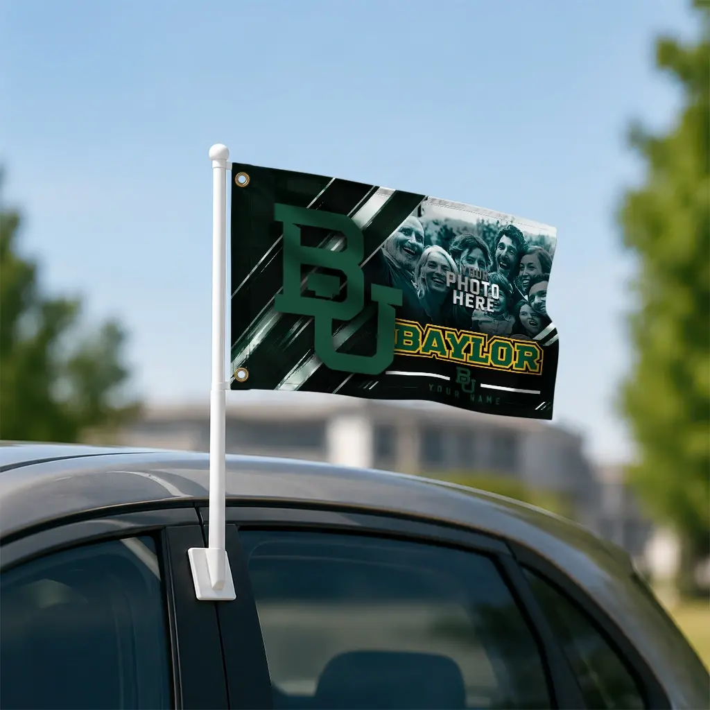 Baylor Bears House Flag Personalized Diagonal Stripes Green Latest Model Baylor Bears House Flag Personalized Diagonal Stripes Green Latest Model