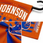 Boise State Broncos Garden Flag Customized Distressed Stripes Orange Best Selling