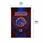Boise State Broncos Garden Flag Customized Laurel Wreath Orange Best Selling