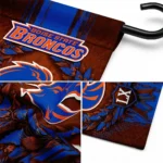 Boise State Broncos Garden Flag Customized Laurel Wreath Orange Best Selling