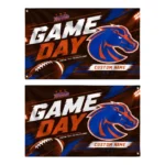 Boise State Broncos House Flag Custom Action Streaks Orange Best Selling