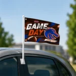 Boise State Broncos House Flag Custom Action Streaks Orange Best Selling