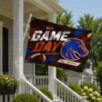 Boise State Broncos House Flag Custom Action Streaks Orange Best Selling