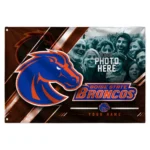 Boise State Broncos House Flag Custom Diagonal Stripes Orange Best Selling