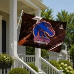 Boise State Broncos House Flag Customized Speed Slashes Orange Best Selling