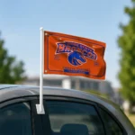 Boise State Broncos House Flag Personalized Ornate Border Orange Best Selling