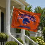 Boise State Broncos House Flag Personalized Ornate Border Orange Best Selling