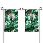 Boston Celtics Garden Flag Custom Glowing Star Green Best Selling