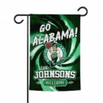 Boston Celtics Garden Flag Custom Swirl Vortex Green Best Selling
