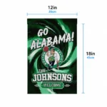 Boston Celtics Garden Flag Custom Swirl Vortex Green Best Selling
