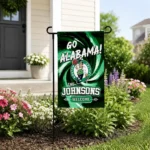 Boston Celtics Garden Flag Custom Swirl Vortex Green Best Selling