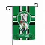 Boston Celtics Garden Flag Personalized Circle Medallion Green Best Selling