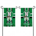 Boston Celtics Garden Flag Personalized Circle Medallion Green Best Selling