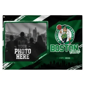Boston Celtics House Flag Customized Framed Photo Green Black Best Selling