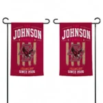 Boston College Eagles Garden Flag Custom Distressed Stripes Maroon Best Selling