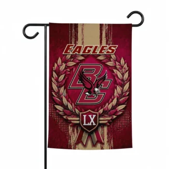 Boston College Eagles Garden Flag Custom Laurel Wreath Maroon Best Selling