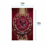 Boston College Eagles Garden Flag Custom Laurel Wreath Maroon Best Selling