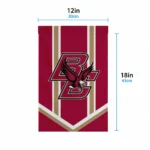 Boston College Eagles Garden Flag Customized Chevron Stripes Maroon Best Selling