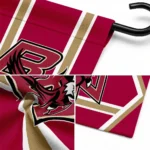 Boston College Eagles Garden Flag Customized Chevron Stripes Maroon Best Selling