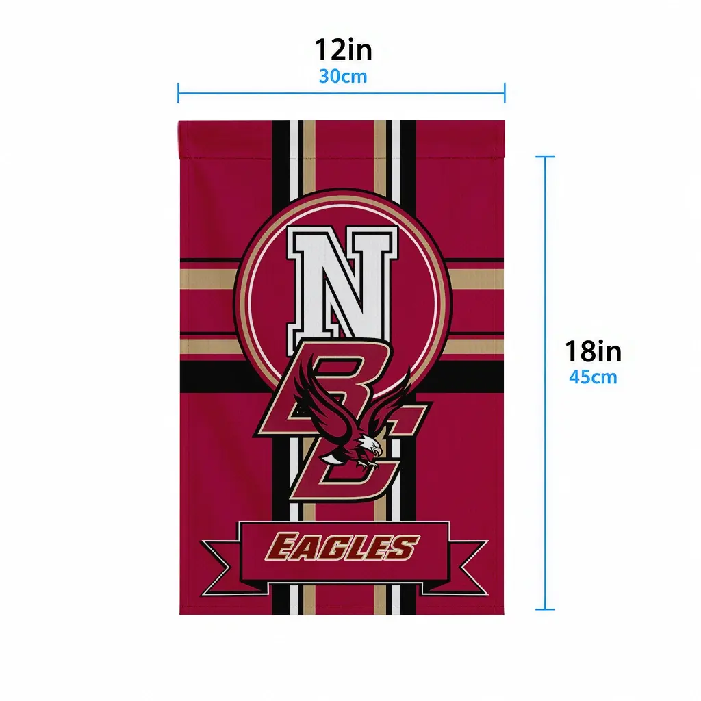 Boston College Eagles Garden Flag Customized Circle Medallion Maroon High Quality Boston College Eagles Garden Flag Customized Circle Medallion Maroon High Quality