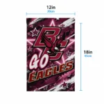 Boston College Eagles Garden Flag Personalized Glowing Star Maroon Best Selling