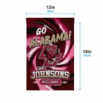 Boston College Eagles Garden Flag Personalized Swirl Vortex Maroon Best Selling