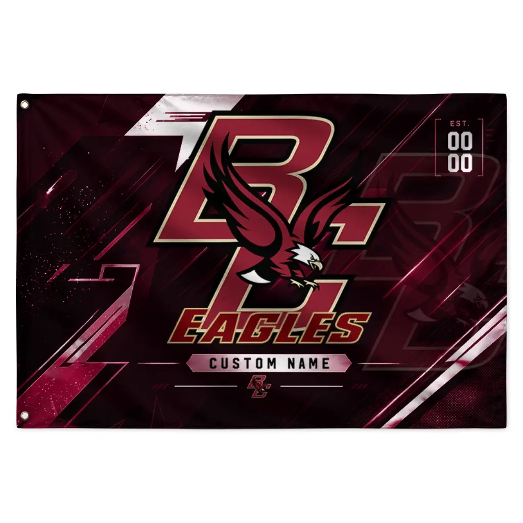 Boston College Eagles House Flag Custom Speed Slashes Maroon Best Selling Boston College Eagles House Flag Custom Speed Slashes Maroon Best Selling