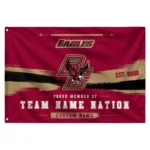Boston College Eagles House Flag Customized Brushed Streaks Maroon Best Selling