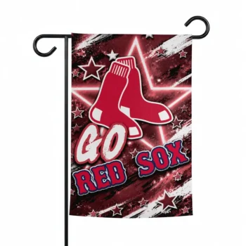 Boston Red Sox Garden Flag Custom Glowing Star Red Best Selling
