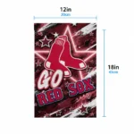 Boston Red Sox Garden Flag Custom Glowing Star Red Best Selling