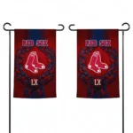 Boston Red Sox Garden Flag Customized Laurel Wreath Red Best Selling