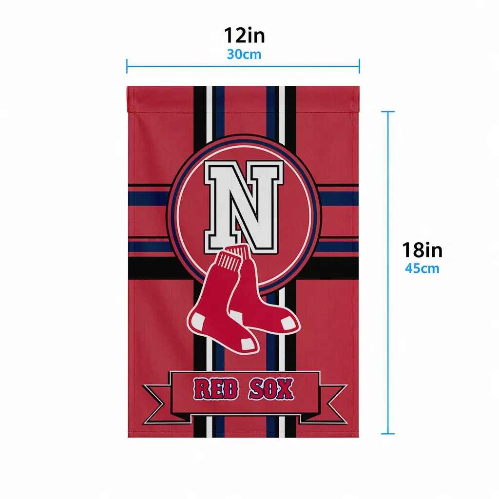 Boston Red Sox Garden Flag Personalized Circle Medallion Red High Quality Boston Red Sox Garden Flag Personalized Circle Medallion Red High Quality