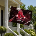Boston Red Sox House Flag Customized Speed Slashes Red Best Selling