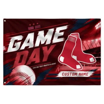 Boston Red Sox House Flag Personalized Tech Panels Red Best Selling