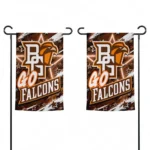 Bowling Green Falcons Garden Flag Custom Glowing Star Orange Best Selling