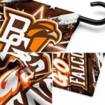 Bowling Green Falcons Garden Flag Custom Glowing Star Orange Best Selling