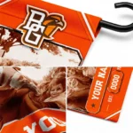 Bowling Green Falcons Garden Flag Customized Photo Frame Orange Best Selling