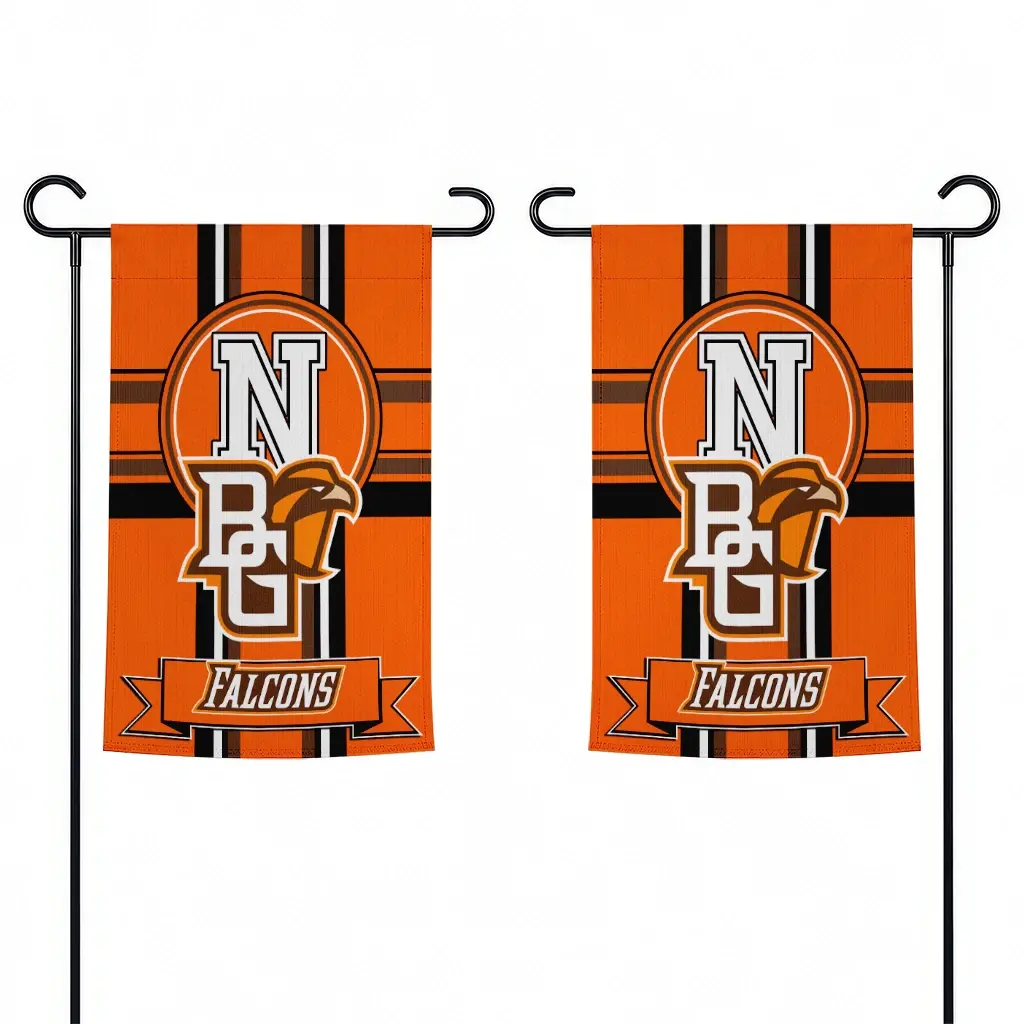 Bowling Green Falcons Garden Flag Personalized Circle Medallion Orange Fashion Forward Bowling Green Falcons Garden Flag Personalized Circle Medallion Orange Fashion Forward