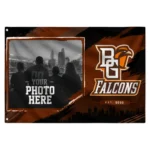 Bowling Green Falcons House Flag Customized Framed Photo Orange Black Best Selling
