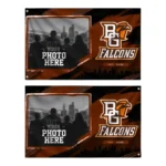 Bowling Green Falcons House Flag Customized Framed Photo Orange Black Best Selling
