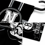 Brooklyn Nets Garden Flag Custom Circle Medallion Black Best Selling