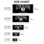 Brooklyn Nets House Flag Custom Ornate Border Black Best Selling
