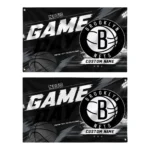 Brooklyn Nets House Flag Customized Energy Brushstrokes Black Best Selling